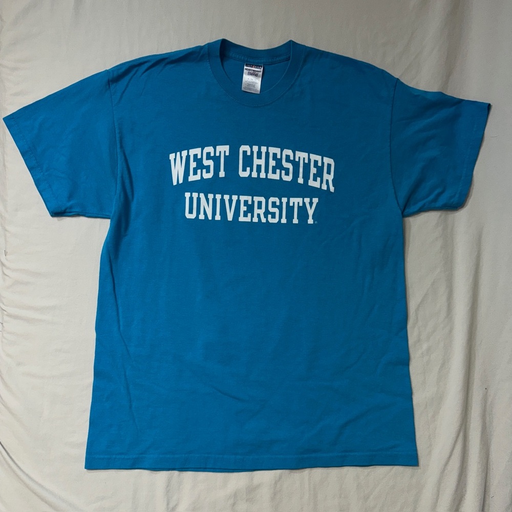 WCU West Chester University Teal Turquoise XL Short Sleeve Tee Shirt Top Unisex